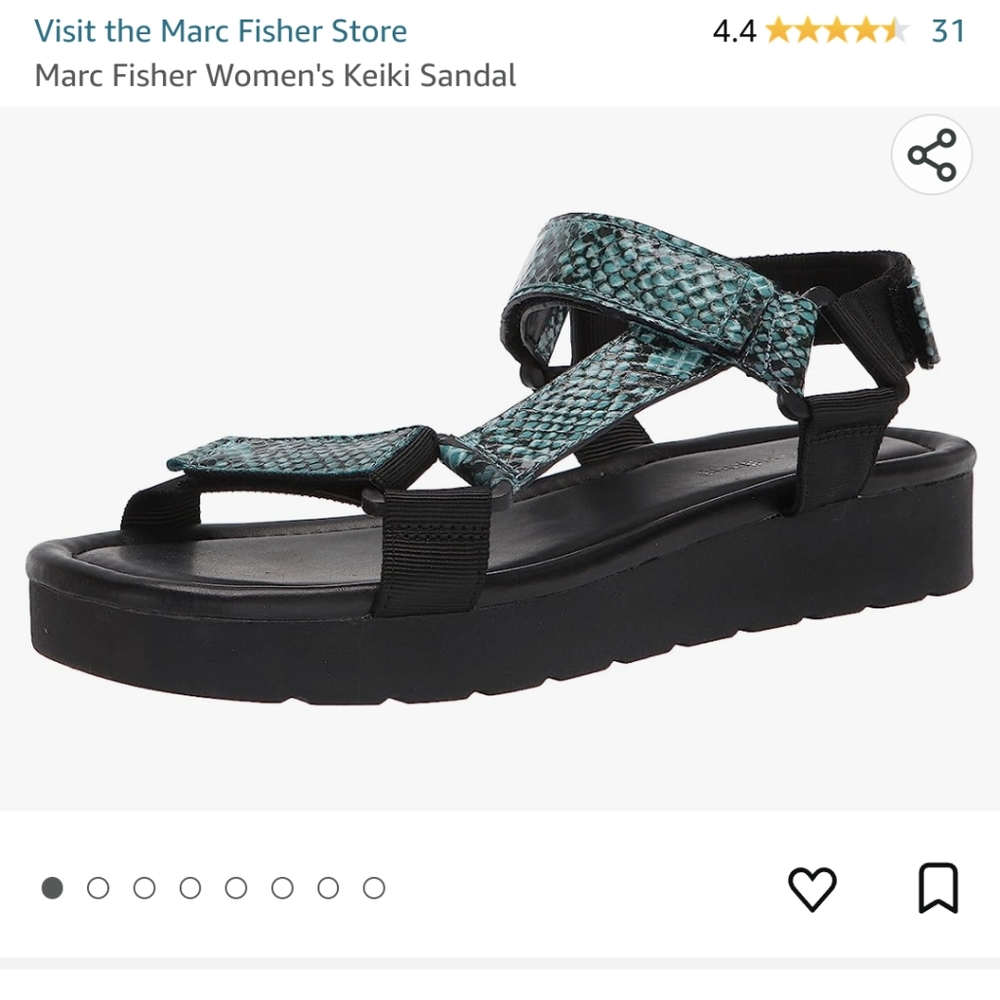 Marc Fisher Keiki sandals
